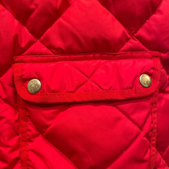 J. Crew Excursion Quilted Vest in Red - Size: Small - Picture 8 of 9